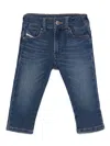 Diesel Kids Straight Jeans In Blue