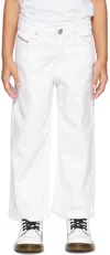 Diesel Kids White 2000-j Jeans In K100