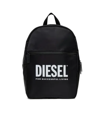 Diesel Kids Wisdel Backpack In Black