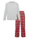 Diesel Kit-liam Pajama Set In Gray