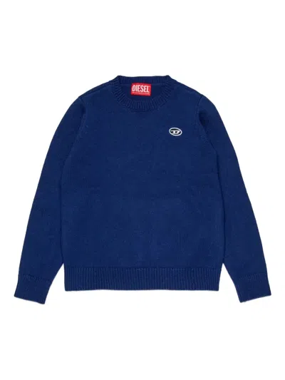 Diesel Kids' Klor Sweater In Blue