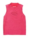 Diesel Kmonervaxtop Top In Pink