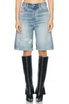 Diesel De-sire Washed Knee-length Shorts In Denim
