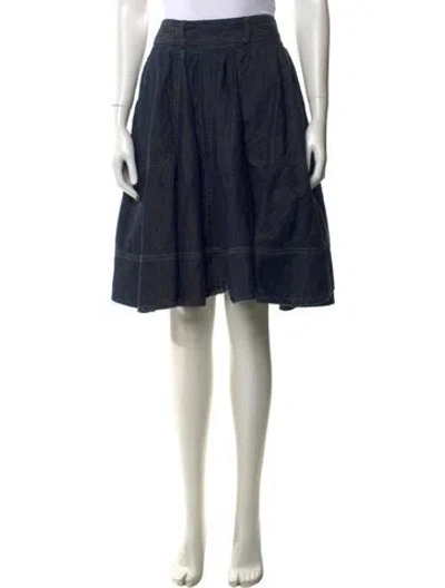 Pre-owned Diesel Knee-length Skirt In Blue