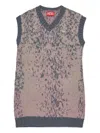 Diesel Knitted Dress In Multi