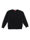 Diesel Logo-print Sweater In Black