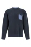 Diesel Wool Jumper In Blue
