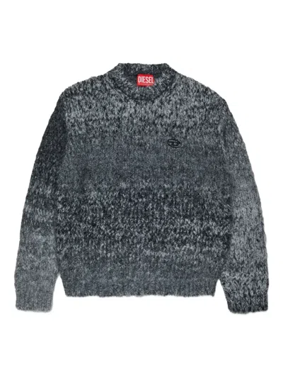 Diesel Kids' Krasta Sweater In Gray