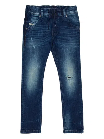 Diesel Kids' Krooley Jeans In Blue
