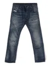 Diesel Krooley Straight-leg Jeans In Blue