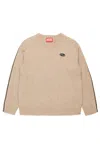 Diesel Cashmere-blend Plain Knitted Pullover