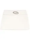 Diesel L-dixy Mini Skirt In White