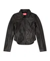 Diesel Collared Fitted Jacket Front Pockets