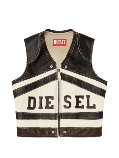 Diesel L-flycou-20th Gilet In Multi