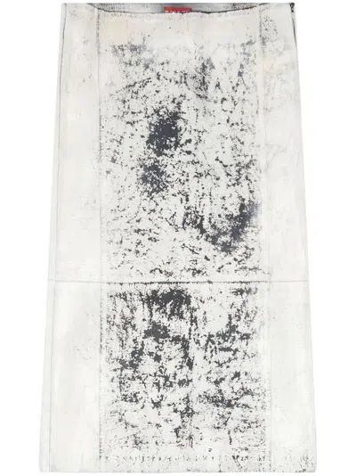 Diesel L-ily Skirt In White