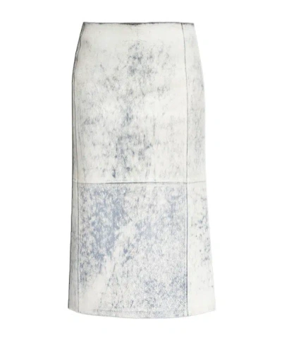Diesel L-ily Skirt In White