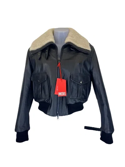 Pre-owned Diesel L-isek Giacca Women Jacket A06311 0igah Size S Genuine Rrp1450$ In Multicolor