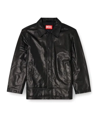 Diesel L-jess Jacket In Black