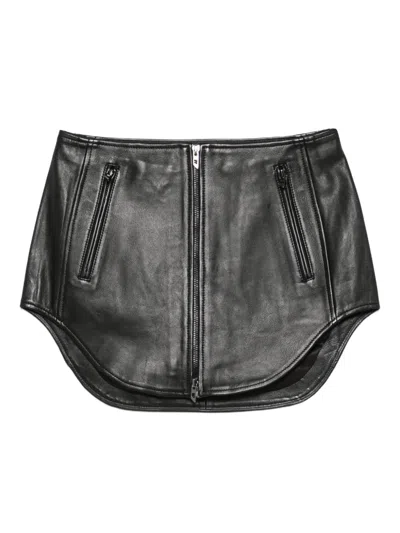 Diesel L-oly Mini Skirt In Black