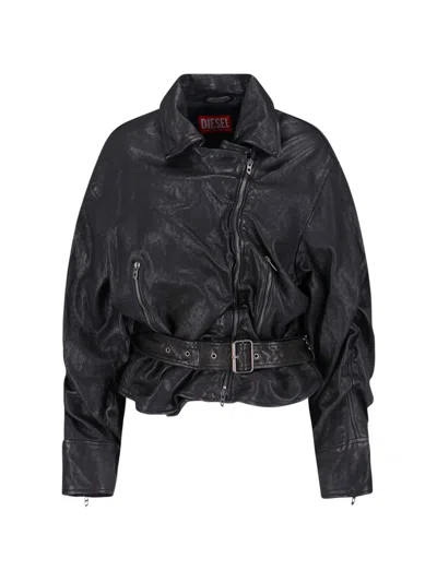 Diesel 'l-oys' Jacket In Black