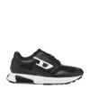 Diesel Lace-up Sneakers In Black