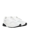 Diesel Runner S-tame-d Sneakers With Mesh Panels And Rubber Sole In Multi