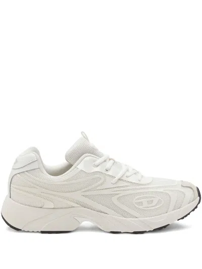 Diesel Lace-up Sneakers In White