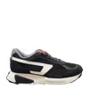 Diesel Laced Sneakers In Black