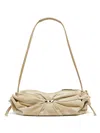 Diesel Large Scrunch-d Cross Body Bag In Neutrals