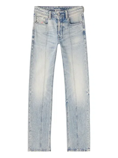 Diesel Larkee Double Stitching Jeans In Blue
