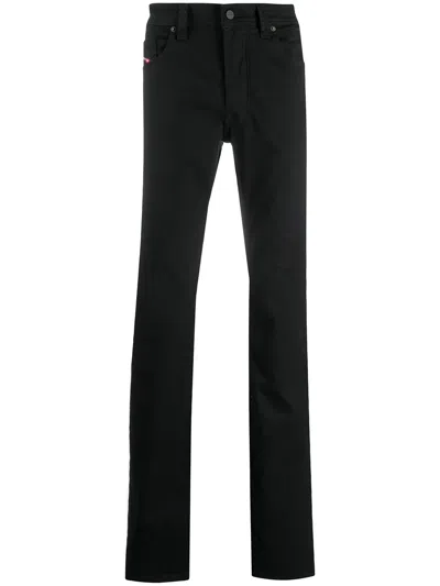 Diesel D-finitive 009zs Mid-rise Straight-leg Jeans In Blue