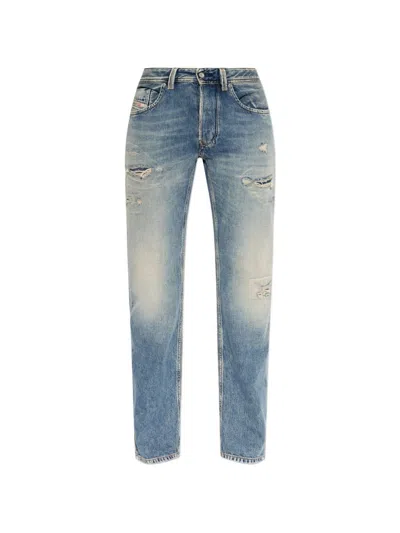 Diesel Larkee Jeans With Worn Effect 1985 In Blue