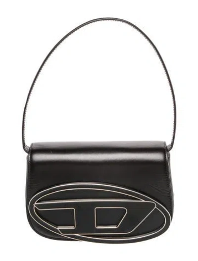 Pre-owned Diesel Leather 1dr Medium In Black