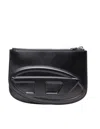 Diesel Leather Bag With Two Compartments In Black