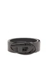 Diesel Oval D Logo B-1dr Accessories In Black