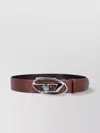 Diesel Leather Belt In Brown