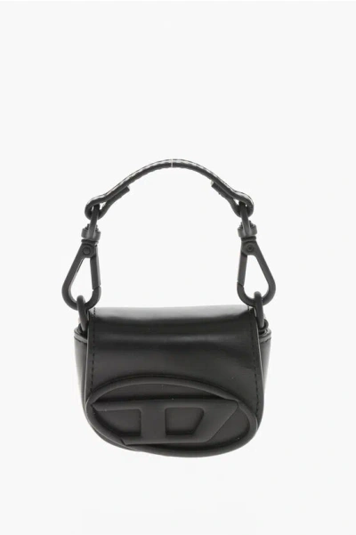 Diesel Leather Coin Purse With Chain