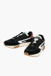 Diesel Leather Details S-tyche Ll Low-top Sneakers In Black