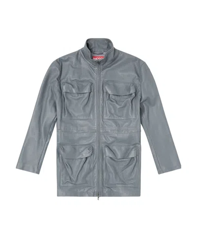 DIESEL L-WEN LEATHER JACKET