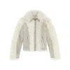 Diesel L-aurel Jacket In Beige