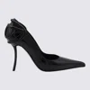 Diesel Leather Pumps In Black