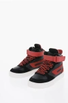 Diesel Leather S-ukiyo High-top Sneakers With Contrasting Details