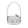 Diesel Geometric Flap Shoulder Bag With Metallic Finish