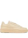 Diesel Leather Sneakers In Brown