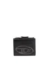 Diesel Leather Wallet In Negro