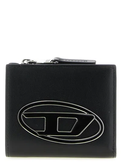 Diesel Leather Women's Cardholder In Black