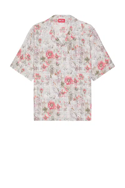 DIESEL LEYS SHORT SLEEVE BUTTON DOWN