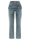 Diesel D-hourjian-fsh1 Jeans In Blue