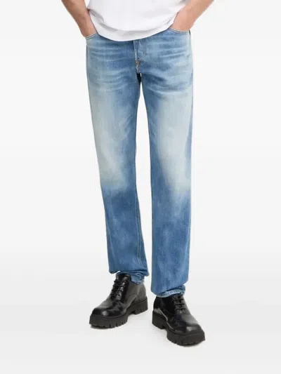 Diesel Light-wash Cotton Jeans In Blue