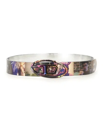 DIESEL DIESEL LIVESTREAM PRINT BELT